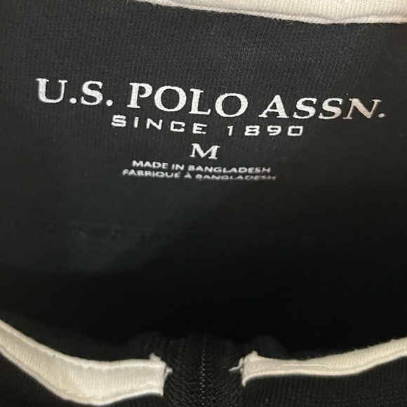 Polo Quarter Zip Black - Picture 3 of 4
